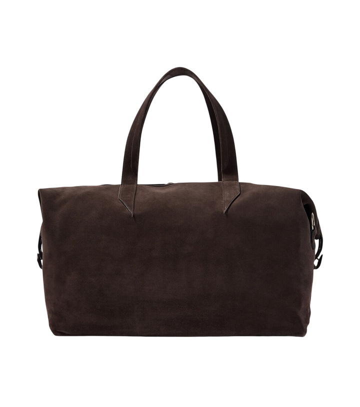 Photo: Métier Nomad Weekend suede duffel bag