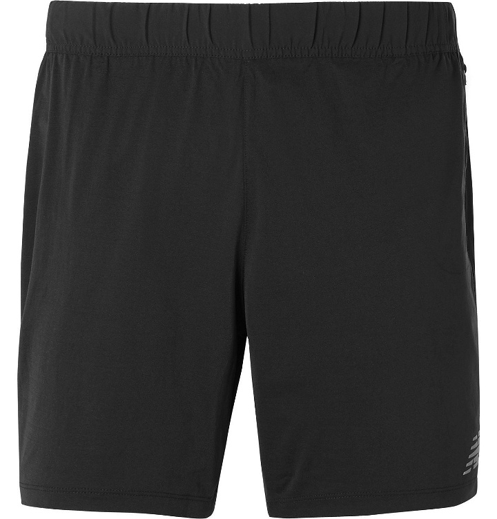 Photo: New Balance - Q Speed Fuel Stretch-Shell Shorts - Black