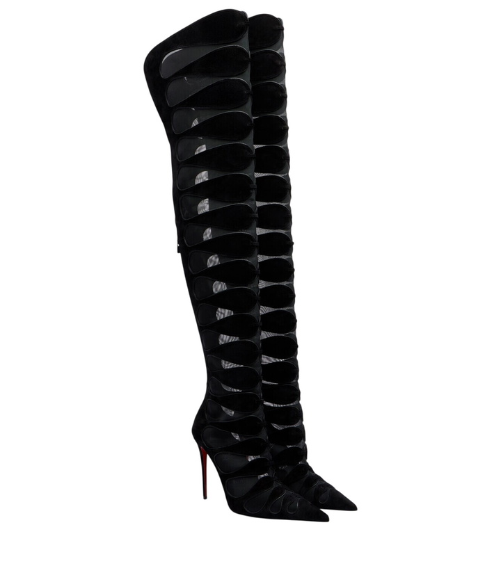 Photo: Christian Louboutin Circus Max Botta Alta 100 over-the-knee boots