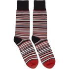 Paul Smith Red Multistripe Socks