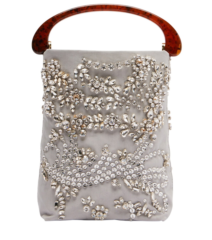 Photo: Dries Van Noten Micro embellished top-handle bag