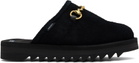 SUICOKE Black NEW WAVE BIT Mules