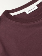 Norse Projects - Niels Logo-Print Organic Cotton-Jersey T-Shirt - Brown