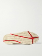 Orlebar Brown - Larson Striped Mesh and Canvas Sneakers - White