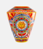 Dolce&Gabbana Casa Carretto Small porcelain vase