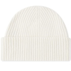 Axel Arigato Men's Signature Beanie in Ecru