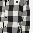 Acne Studios Men's Oriol Buffalo Check Padded Face Jacket in Black/White