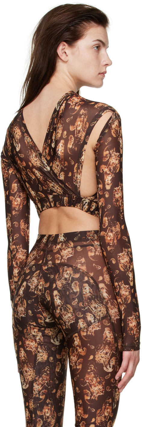 Polyester Braided Hem Blouse