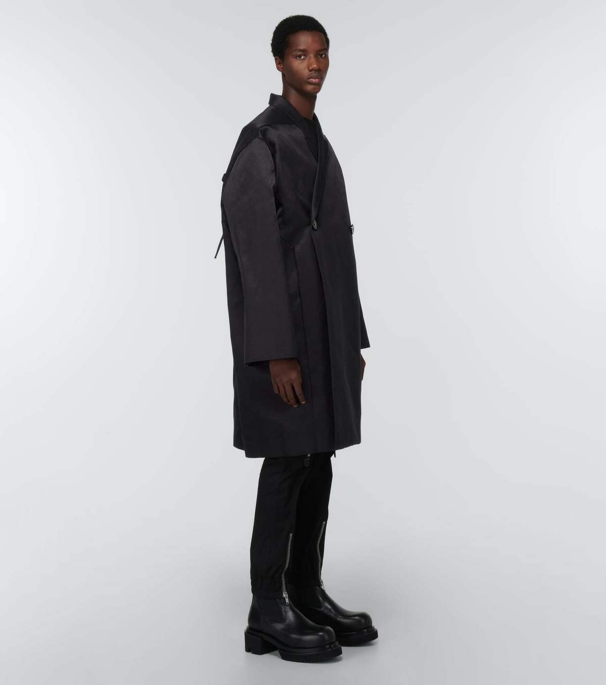 Rick Owens - Strobe Jumbo JMF overcoat Rick Owens