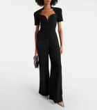 Balmain Tailored crêpe jumpsuit