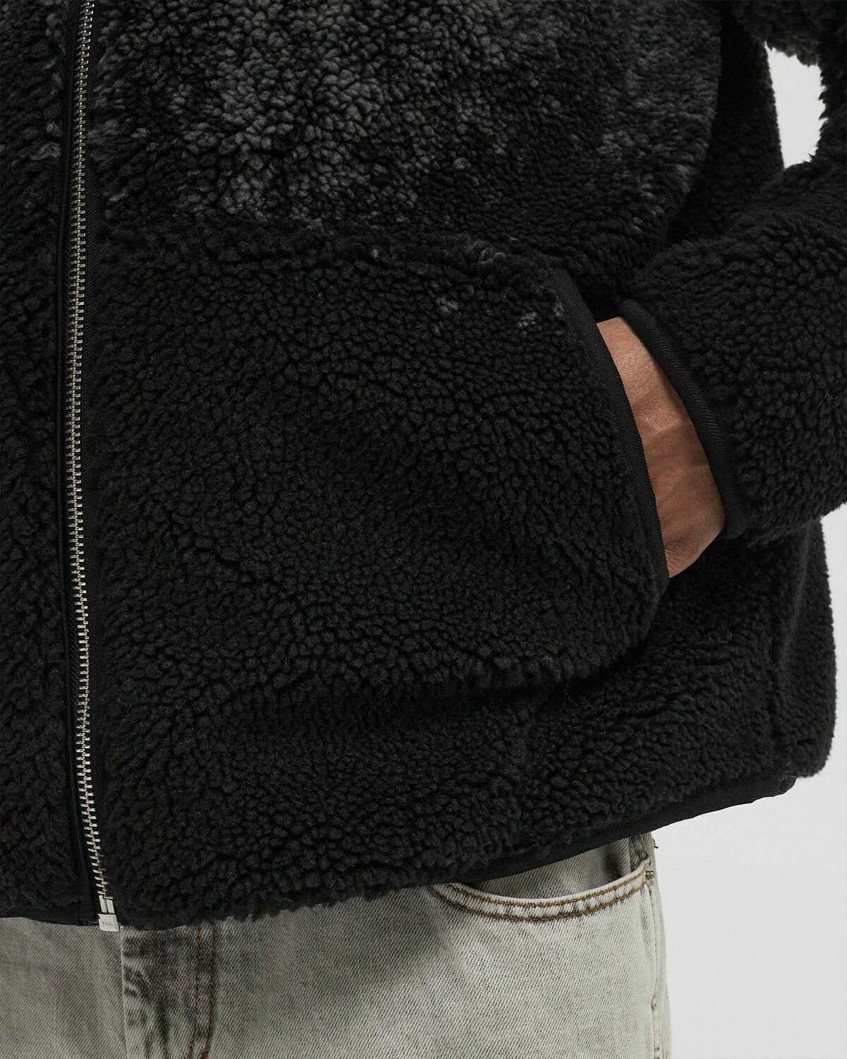 Reternity SPRAYED FLEECE JACKET Black Men
