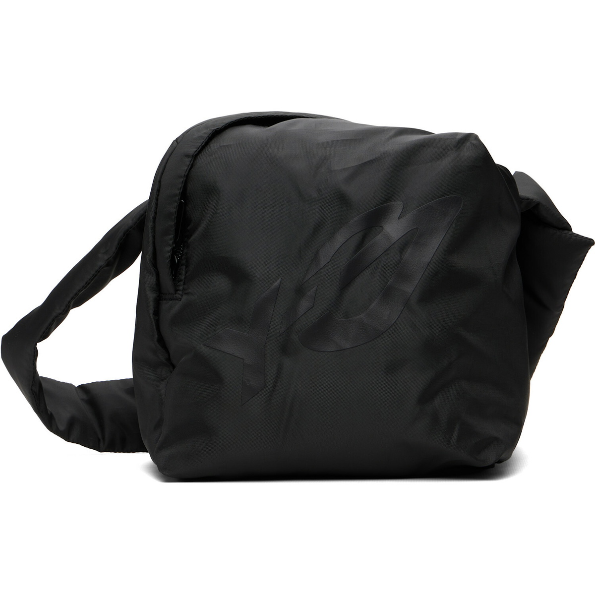 Y-3 Black Padded Crossbody Shoulder Bag