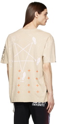 Ksubi Beige Kustom Discoteca Biggie T-Shirt