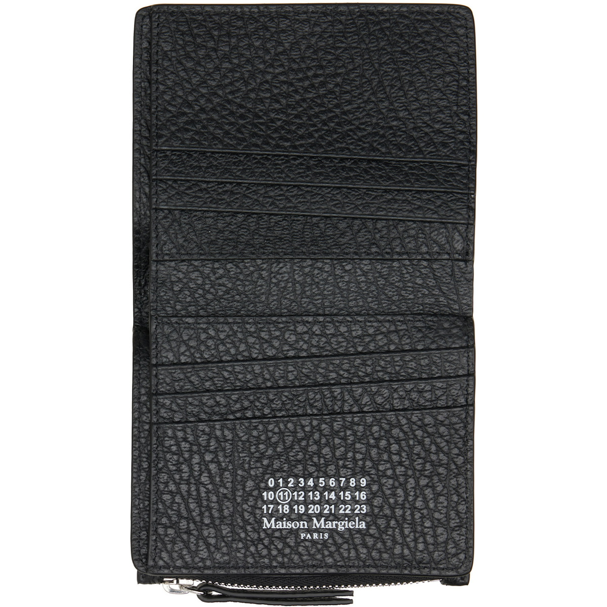 Maison Margiela Black Four Stitches Wallet