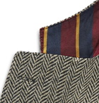 Polo Ralph Lauren - Morgan Slim-Fit Unstructured Herringbone Wool-Blend Blazer - Men - Gray