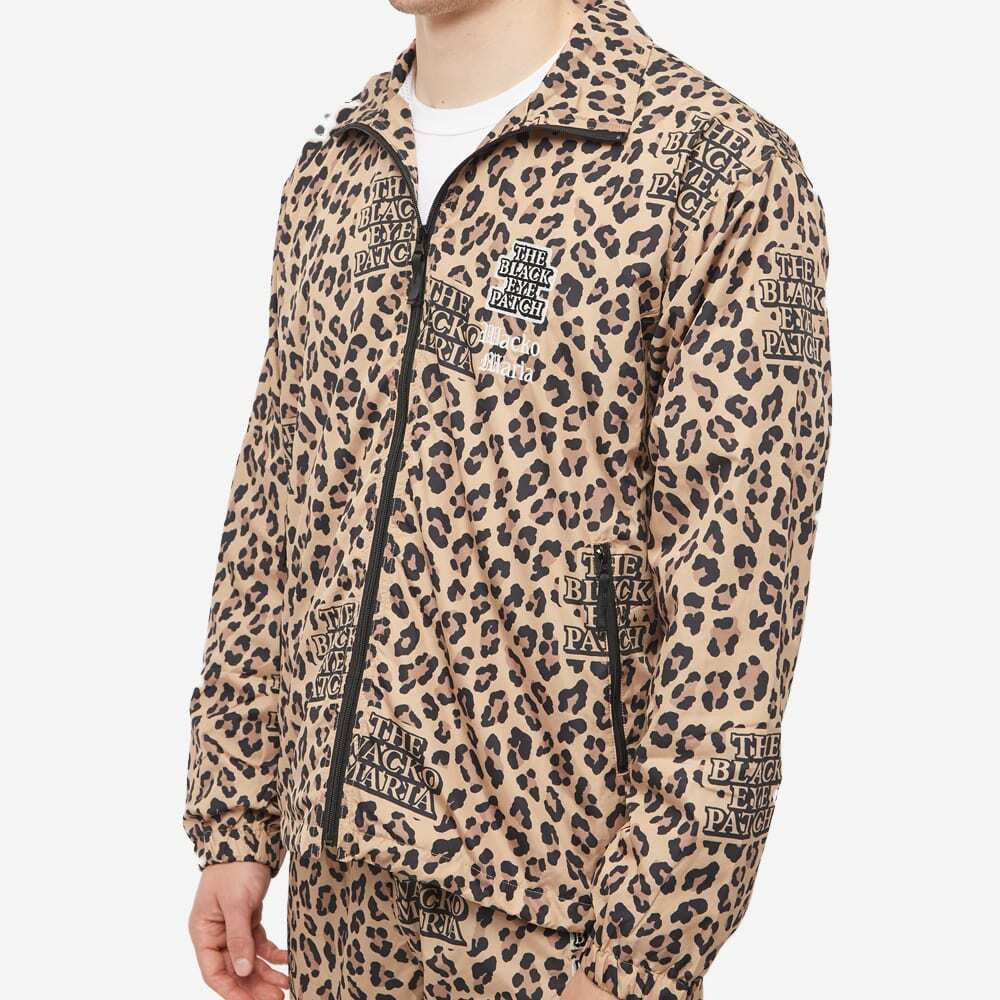 Wacko Maria x BlackEyePatch Type 2 Leopard Track Jacket in Brown