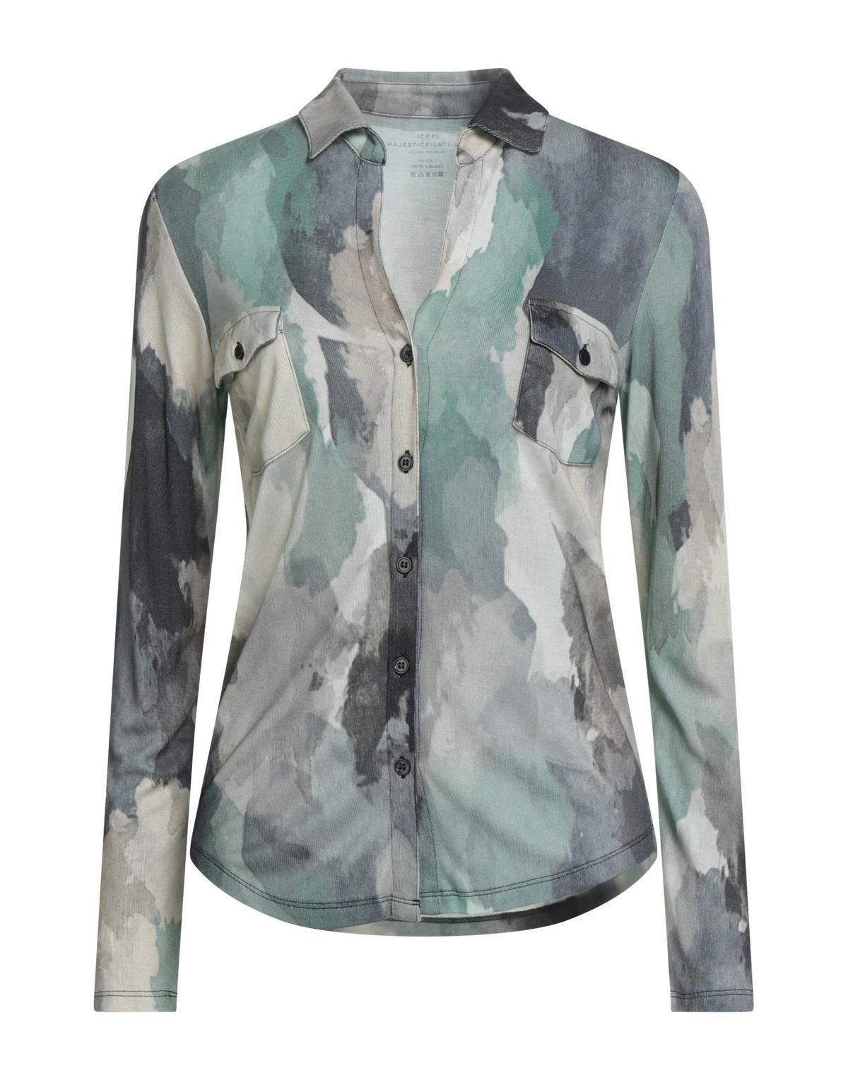 Majestic Filatures Womens Shirt in Sage green