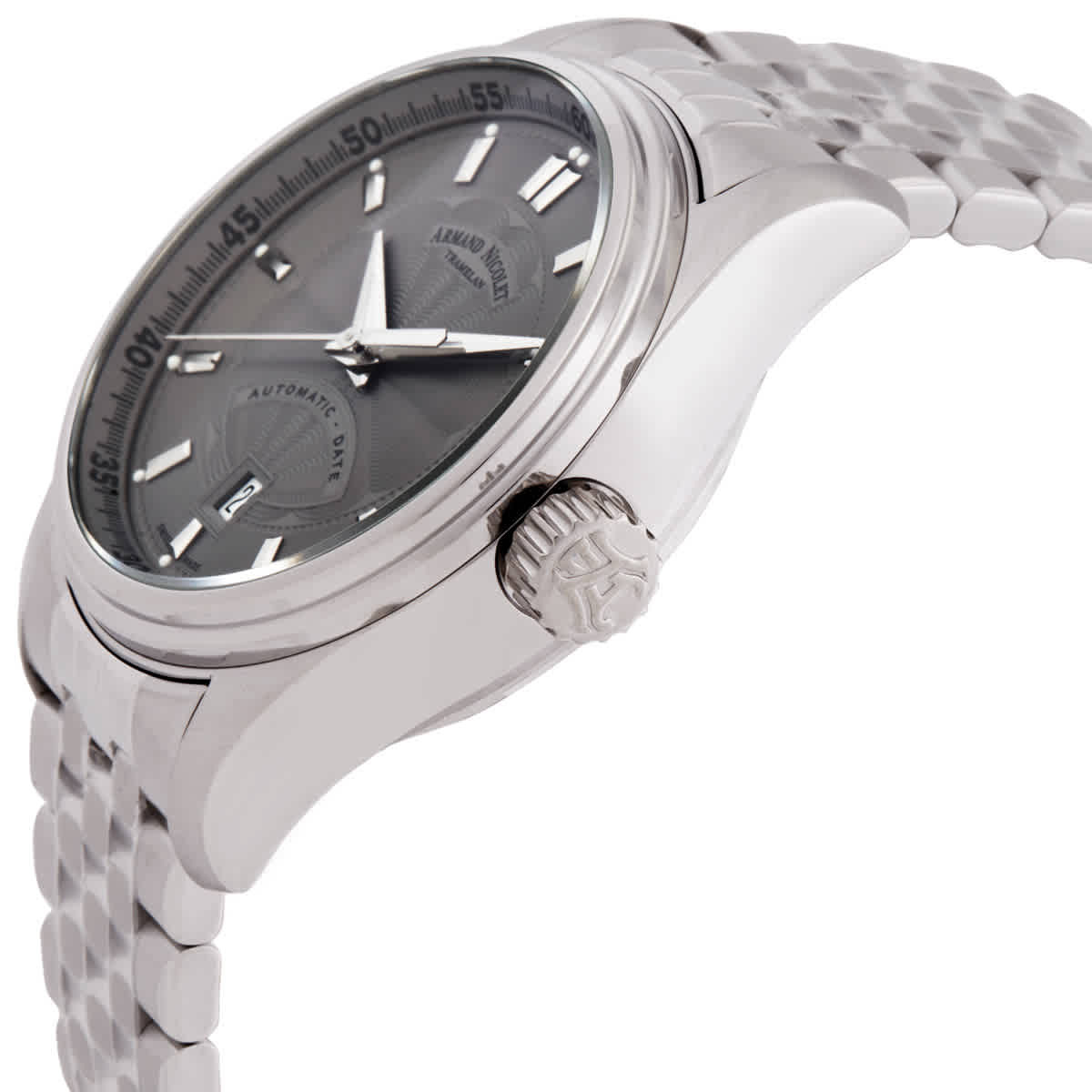 Armand Nicolet MH2 Automatic Grey Dial Mens Watch A640A-GR-BMA22640A