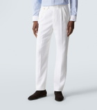 Dunhill Linen tapered pants