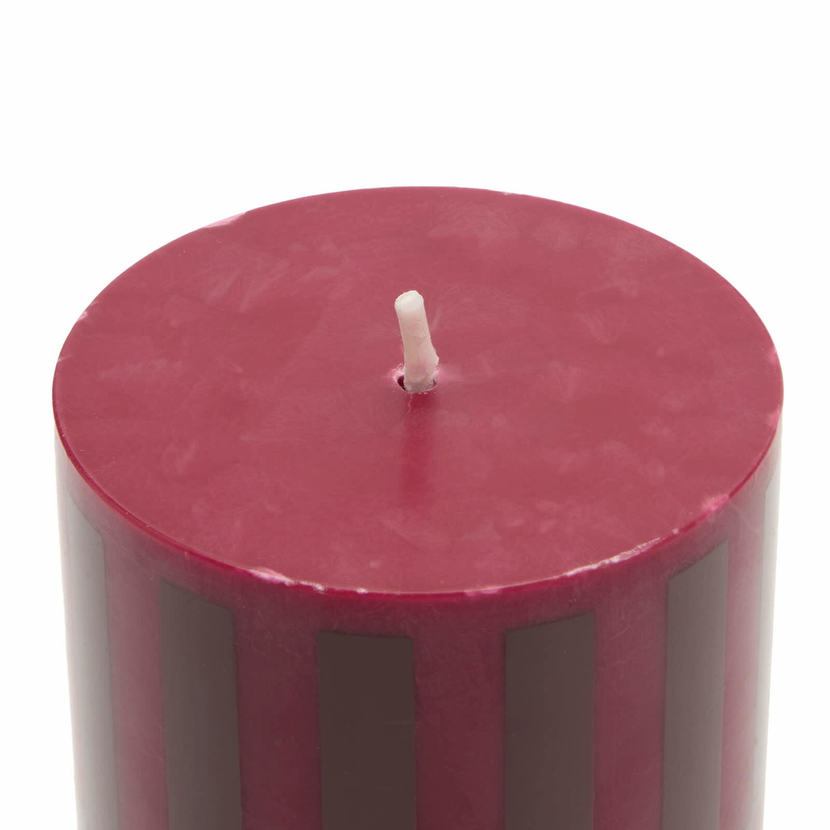 HAY Column Candle - Small in Wine/Bordeaux 