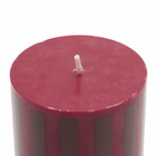 HAY Column Candle - Small in Wine/Bordeaux 