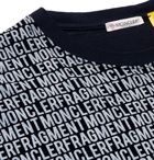 Moncler Genius - Moncler 7 Fragment Oversized Logo-Print Cotton-Jersey T-Shirt - Black