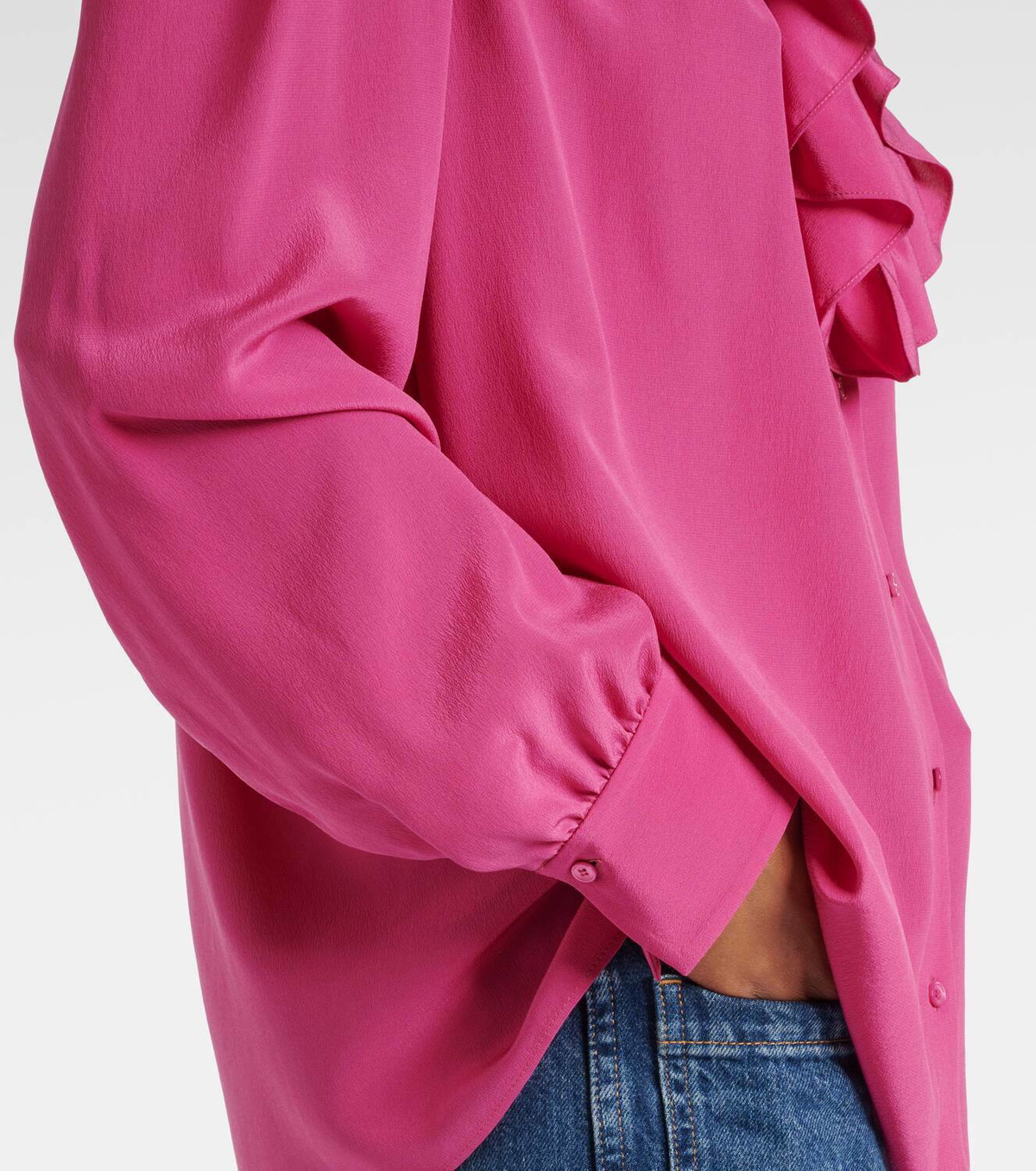 Chloé Ruffled silk blouse Chloe