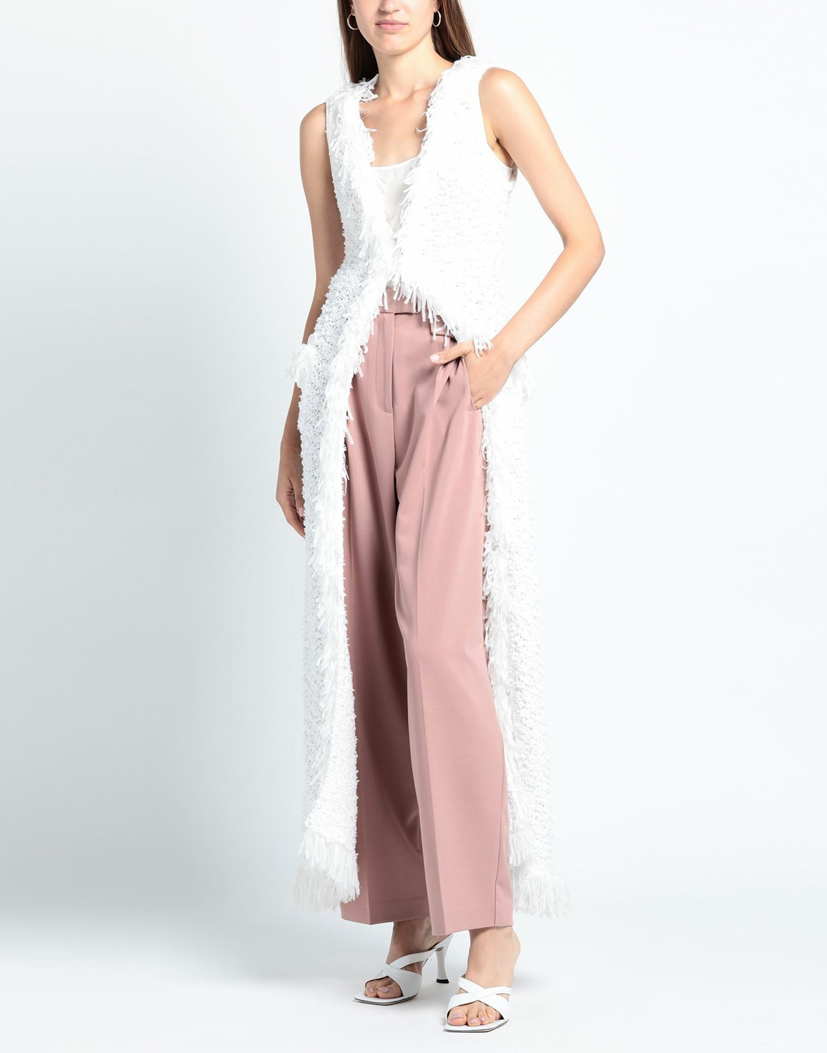 Charlott Womens Cardigan in White