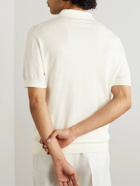 Zegna - Cotton Polo Shirt - White