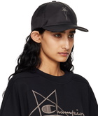 Rick Owens Black Champion Edition Baseball Cap