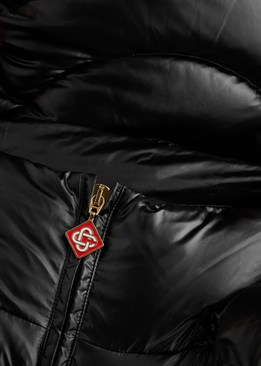 ジャケット・アウター Casablanca Nylon Quilted Jacket Casablanca Quilted Nylon Jacket Black Casablanca