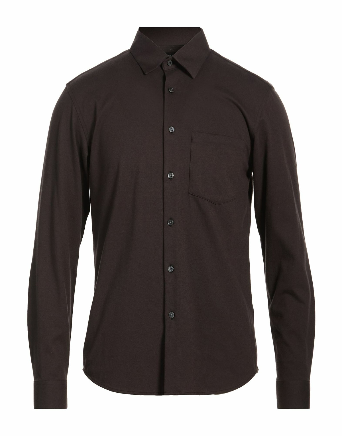 Theory Mens Shirt Dark in Brown