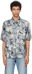 Sunflower Gray Floral Shirt
