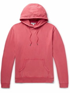 Peter Millar - Lava Wash Stretch Cotton and Modal-Blend Jersey Hoodie - Red