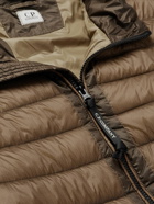 C.P. Company - Quilted Ripstop Down Jacket - Brown