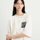 END. Oil T-Shirt in Ecru