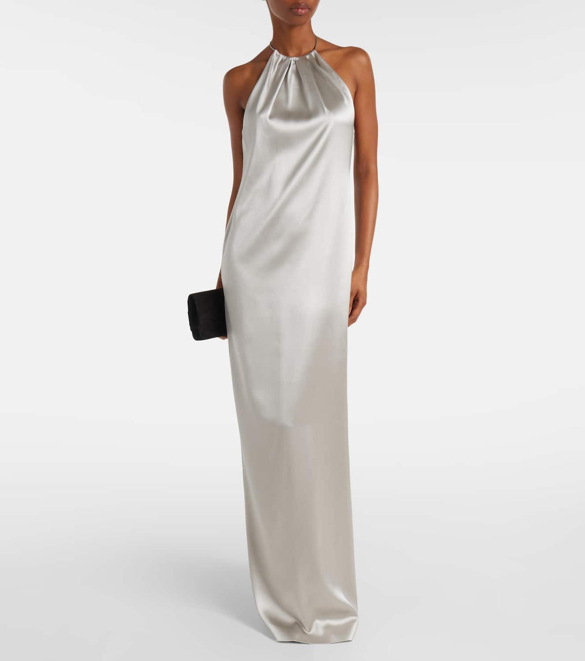 Ralph Lauren Collection Corra halterneck satin gown