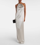 Ralph Lauren Collection Corra halterneck satin gown