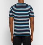Acne Studios - Slim-Fit Striped Cotton-Jersey T-Shirt - Men - Teal