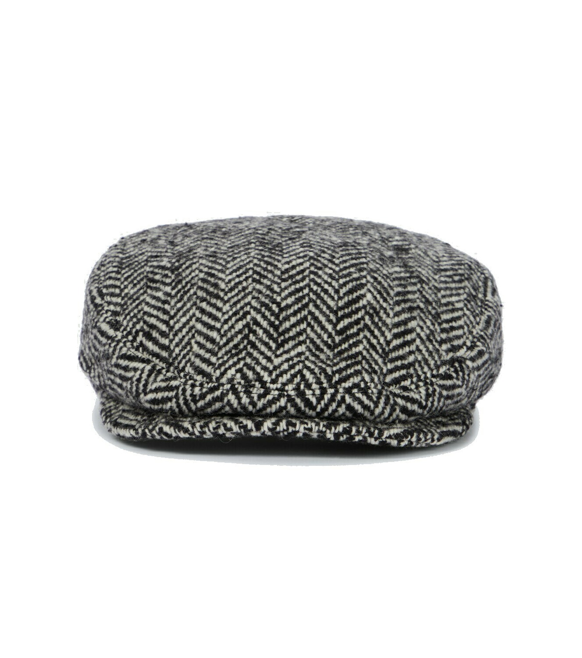 Dolce & Gabbana Black Wool Whole Head Wrap Balaclava Hat