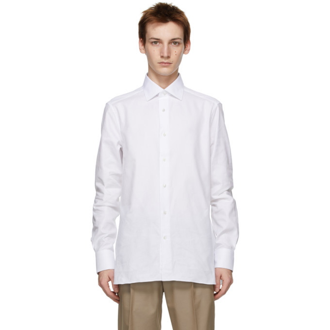 Photo: Ermenegildo Zegna White Tailored Shirt