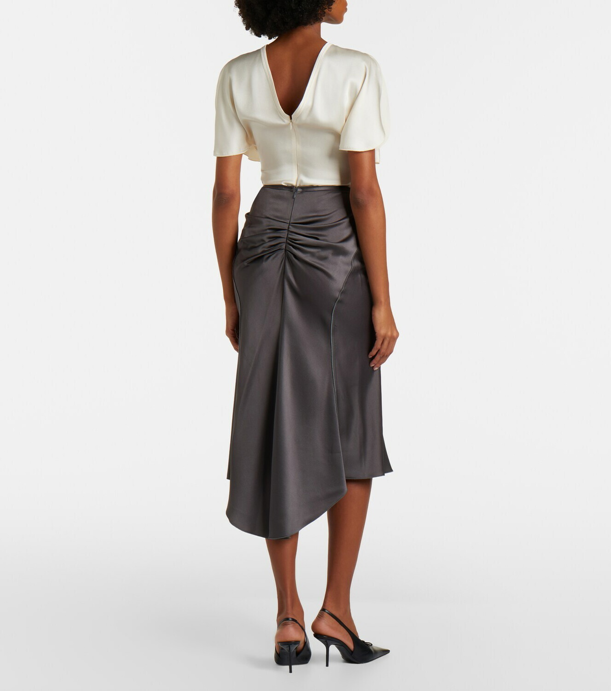 Victoria Beckham Bela midi skirt