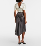 Victoria Beckham Bela midi skirt