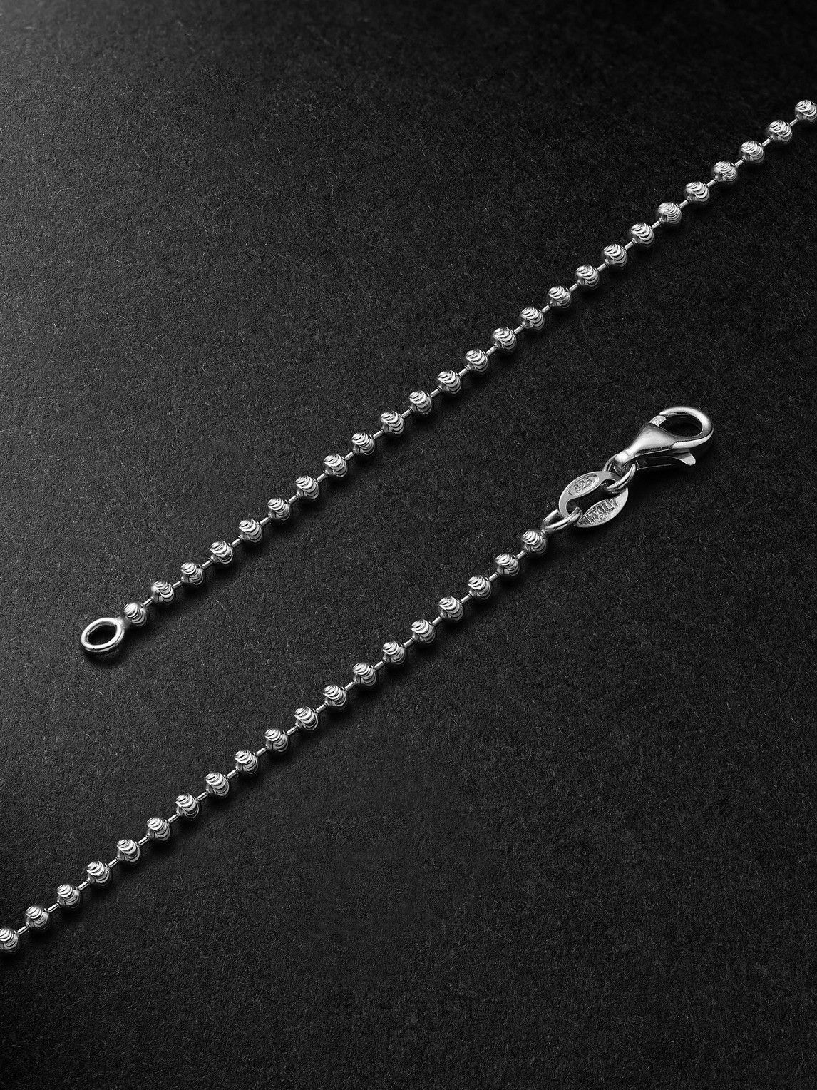 Greg Yuna - Sÿlver Babÿ Umlaut NY Initial Sterling Silver Diamond Pendant Necklace