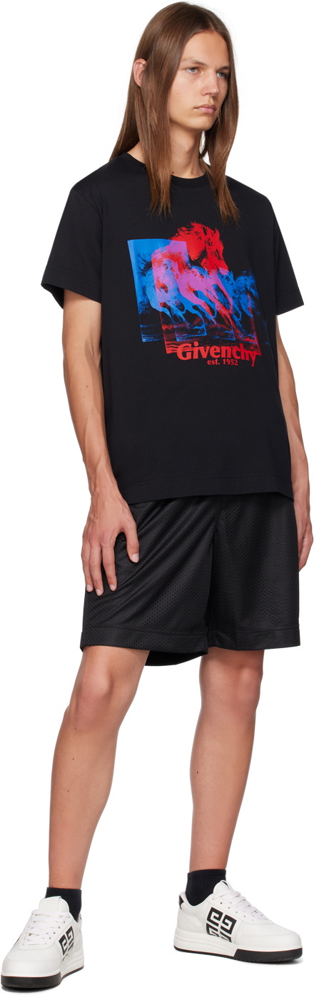 Givenchy Black Graphic T-Shirt Givenchy