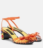 Dolce&Gabbana Keira embellished leather sandals