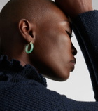 Mateo 14kt gold (585/1000) earrings with jade