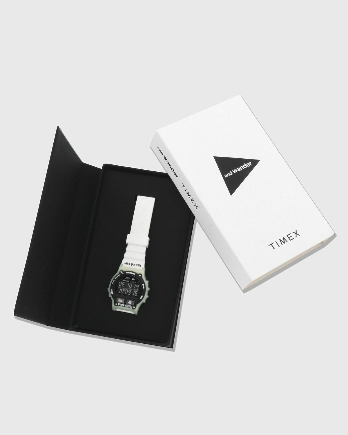 And Wander Timex × And Wander Ironman 8 Lap White Watches