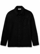Gabriela Hearst - Cashmere, Alpaca, Wool and Silk-Blend Bouclé Overshirt - Black