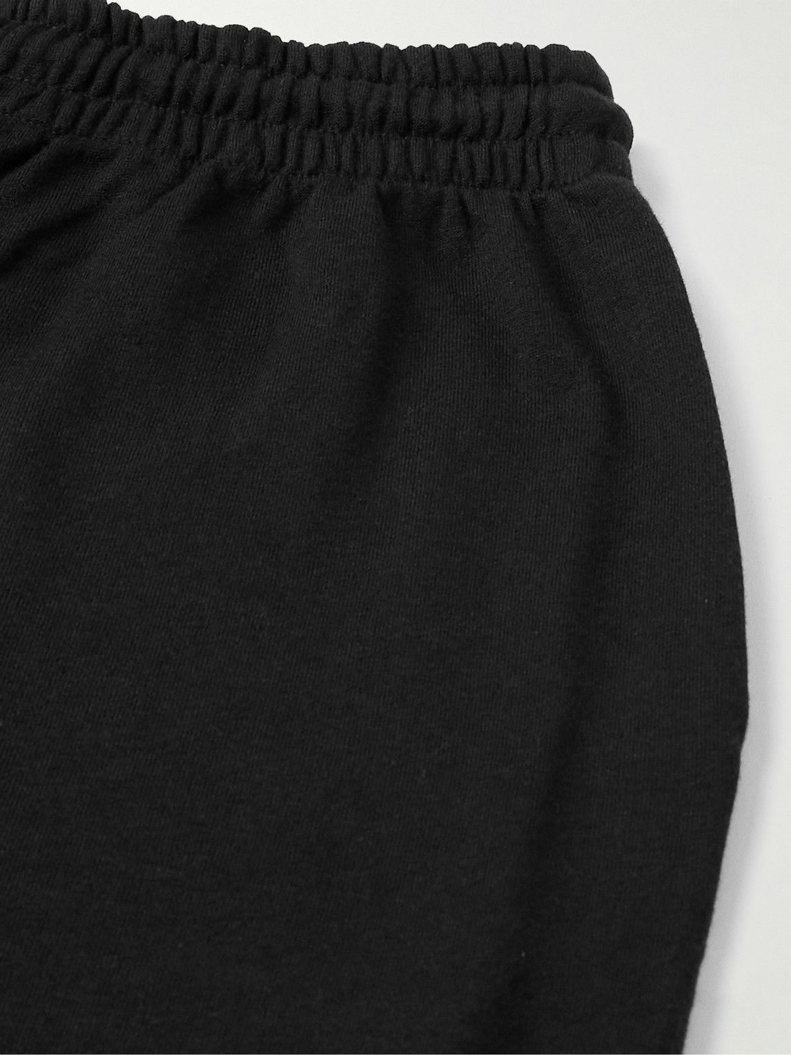 CELINE - Tapered Cotton and Cashmere-Blend Jersey Sweatpants - Black